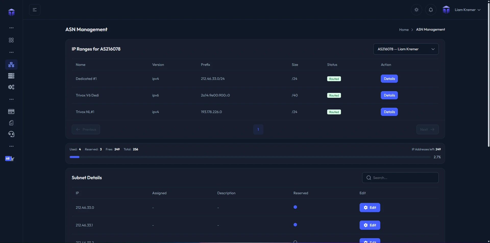 IP management preview